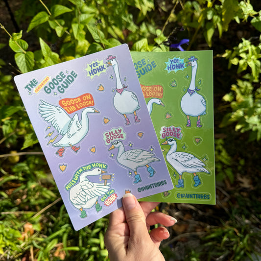 Goose Guide Two Pack || Sticker Sheets
