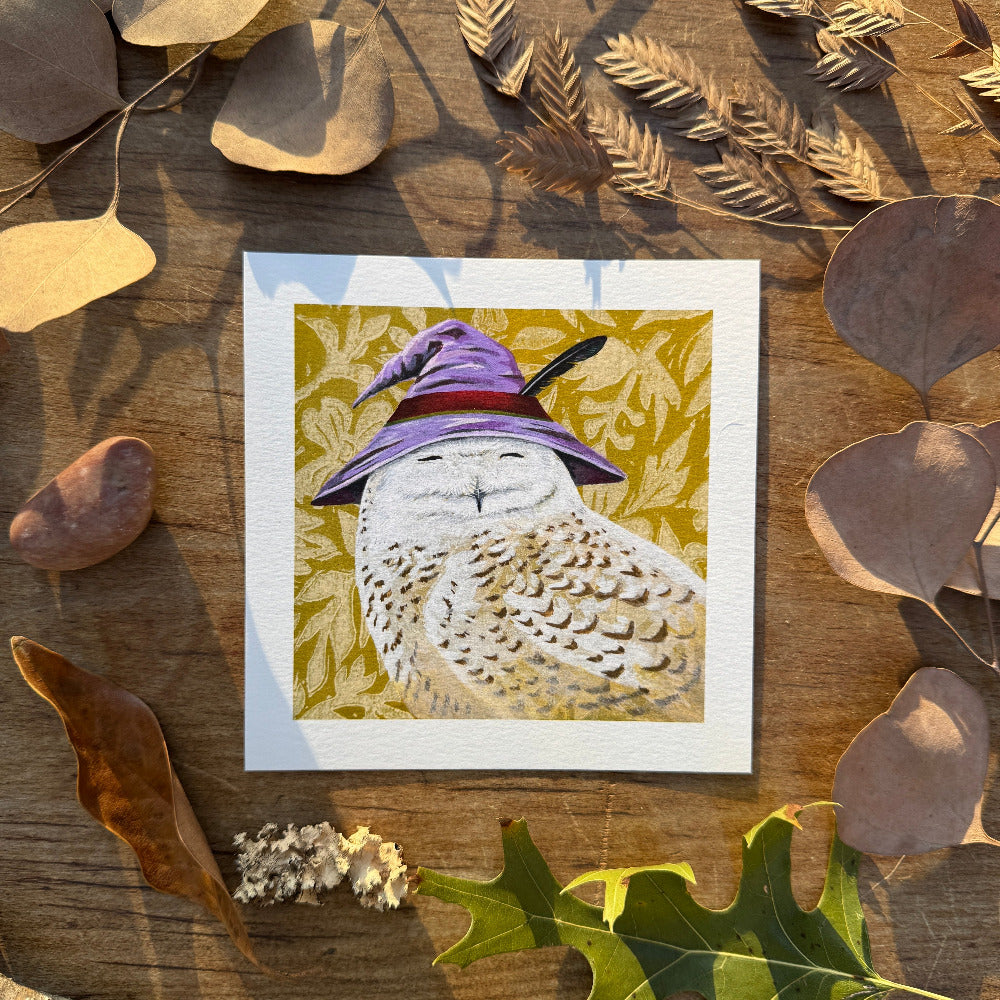 Wizard Owl | Art Print