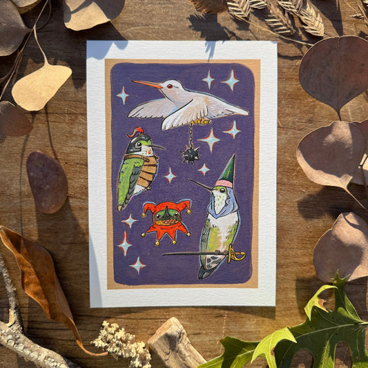 Ye Olde Birbs: Hummingbird Edition | Art Print