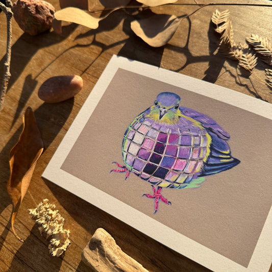 Disco Dove | Art Print