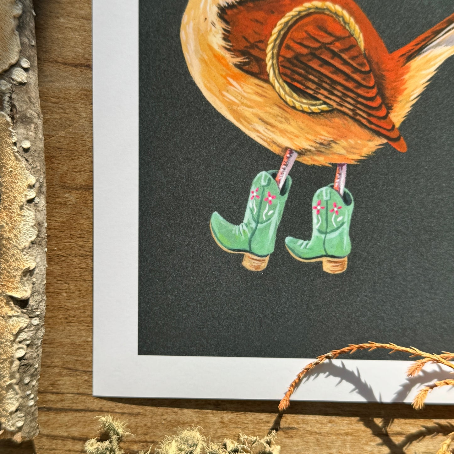 Wranglin' Wren | Art Print