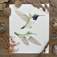 Black-chinned Hummingbirds | Original Painting
