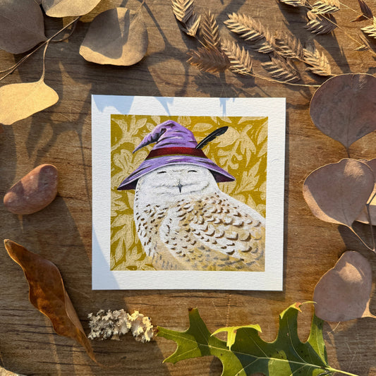 Wizard Owl | Art Print