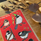 Ye Olde Birbs, Chickadee Edition || Sticker Sheet