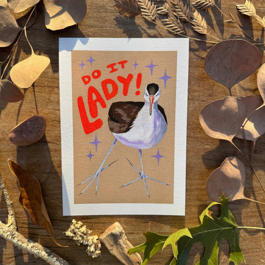 Do It Lady! | Art Print