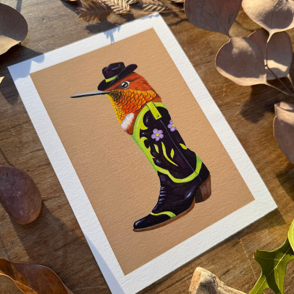 Brat Boot | Art Print