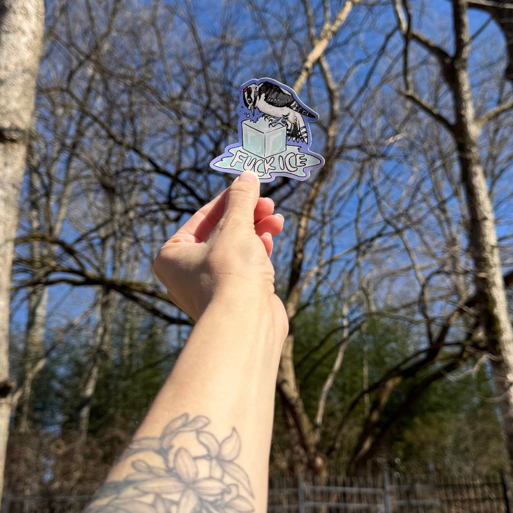 The F*ck Ice Woodpecker