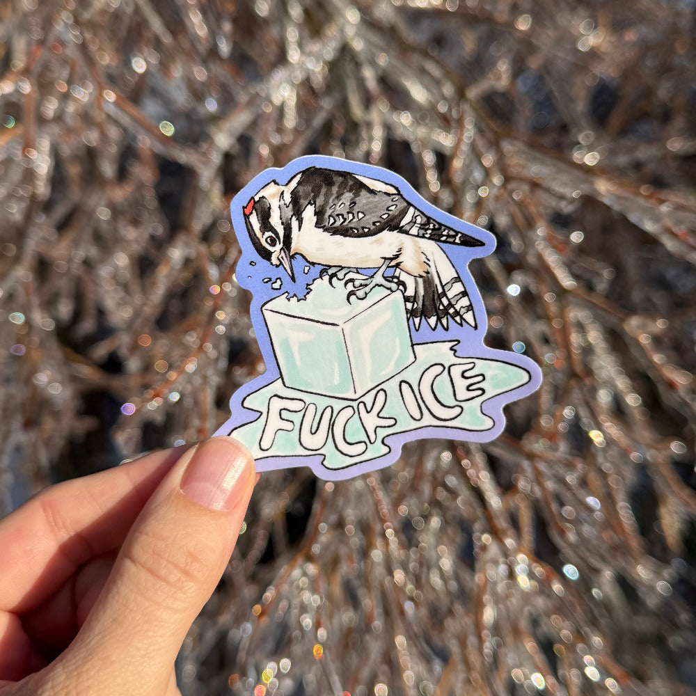 The F*ck Ice Woodpecker
