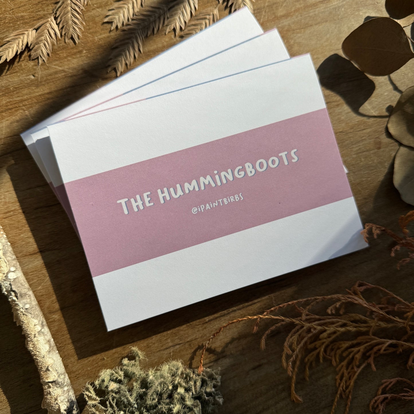 Hummingboot Notecard Three Pack