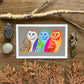 Chromatic Owls | Art Print
